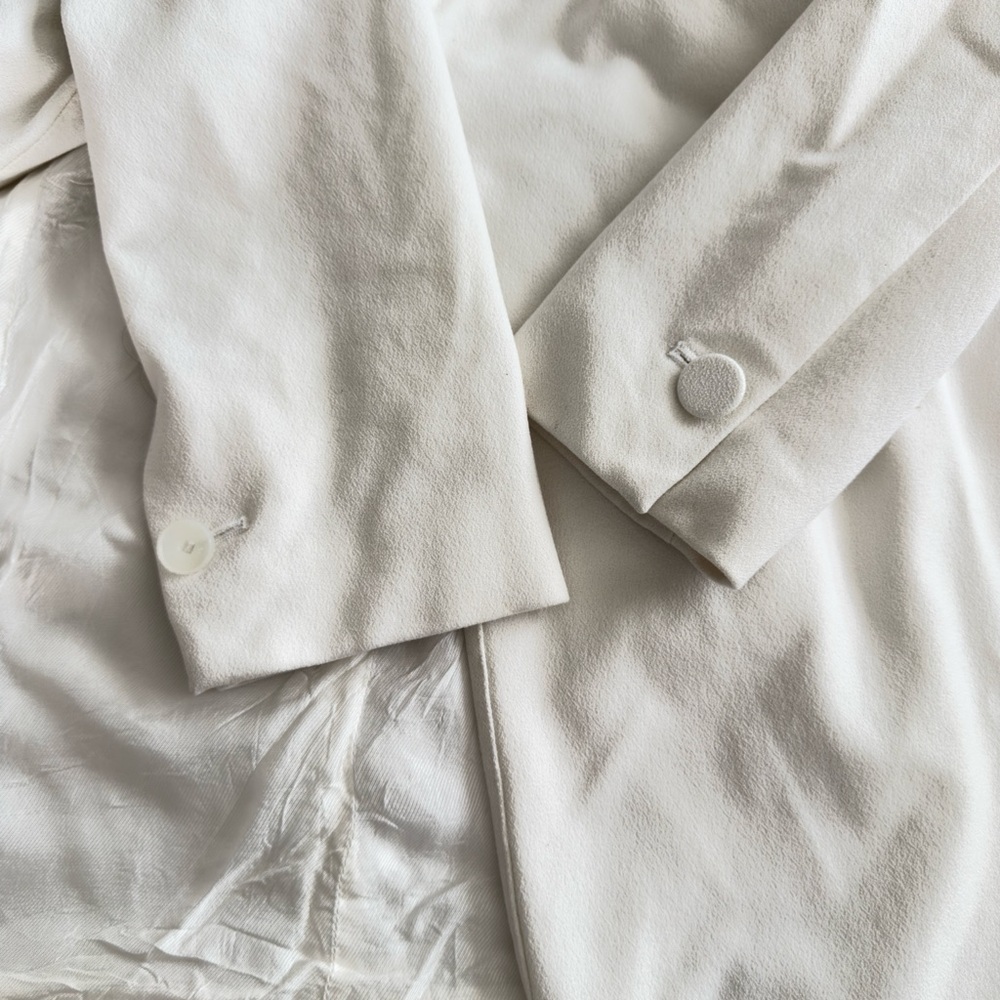 Zara White Women's Blazer - Picture 7 of 12